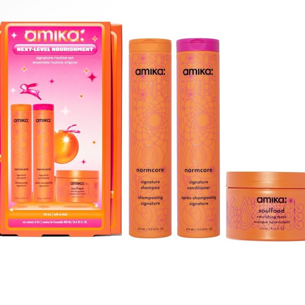 Amika Orange Hair Care bundle